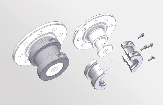 מתאם לקינג פין 2" ל- 3.5"