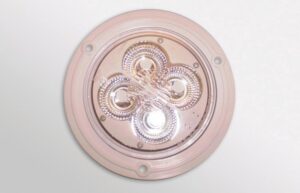 פנס תקרה עגול, שקוע, לד (LED)